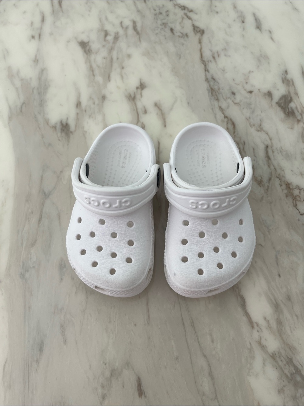CROCS Toddler Classic Clog in White